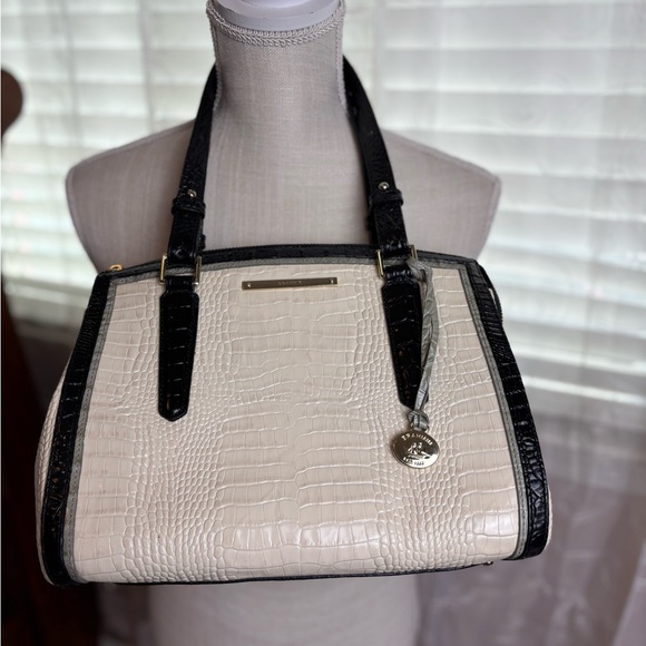 Brahmin Alice Ivory Shoulder Bag - Picture 3 of 15